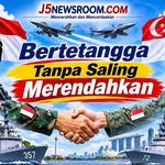 Tajuk J5NEWSROOM.COM: RI-Singapura, Bertetangga Tanpa Saling Merendahkan
