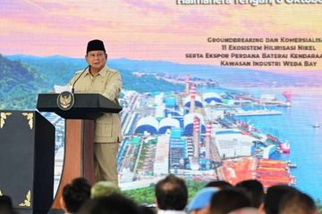 Presiden Prabowo: Ekspor Perdana Baterai Kendaraan Listrik Bukti Nyata Strategi Hilirisasi Indonesia