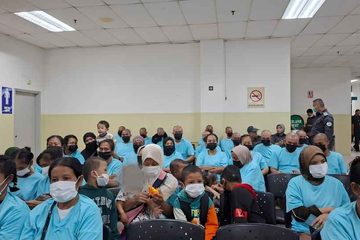 Kawal Hak Pekerja Migran, KJRI Johor Bahru Dampingi Deportasi 114 WNI ke Tanah Air